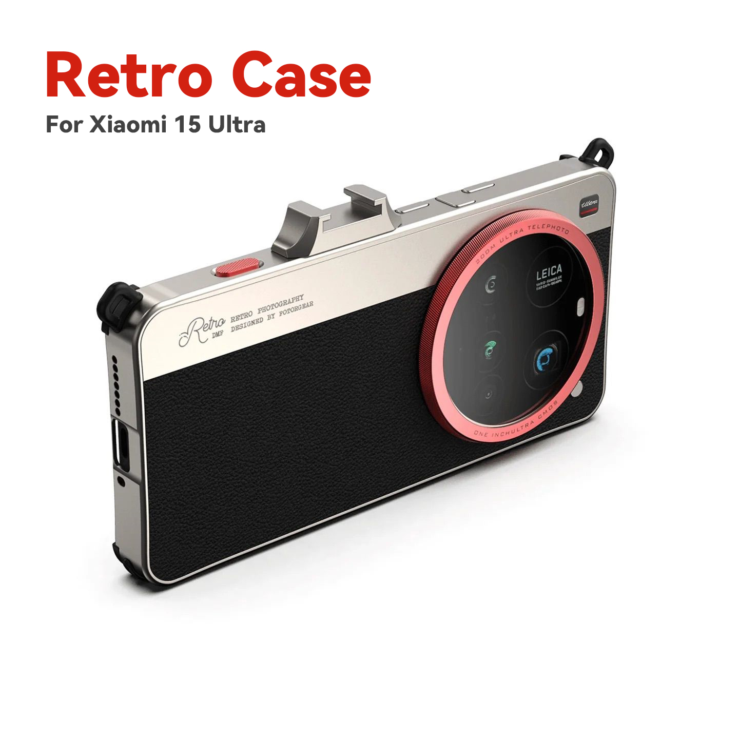 Photography Xiaomi 15 Ultra - Funda de teléfono Fotorgear Retro Classic