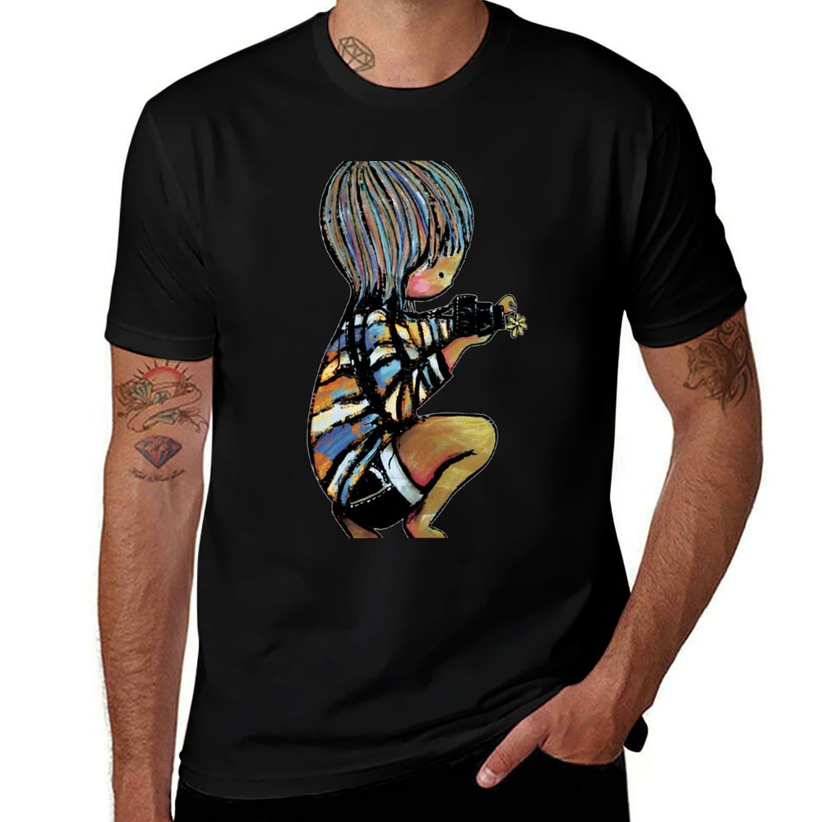 Photography Basics - Camiseta con diseño sencillo de macrofotografía