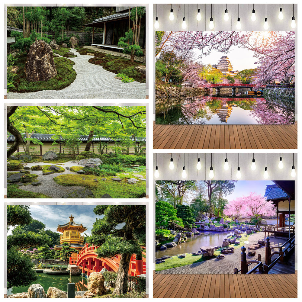 Photography Zen - Fondo de fotografía de jardín Zen