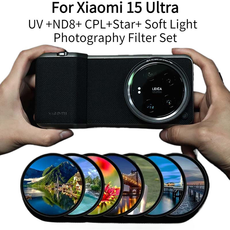 Juego de filtros de fotografía - Photography Xiaomi 15 Ultra reseña y precio