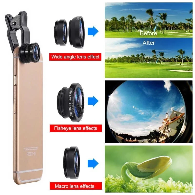 Lente de Cámara Micro 3 en 1 c - Photography Xiaomi reseña y precio