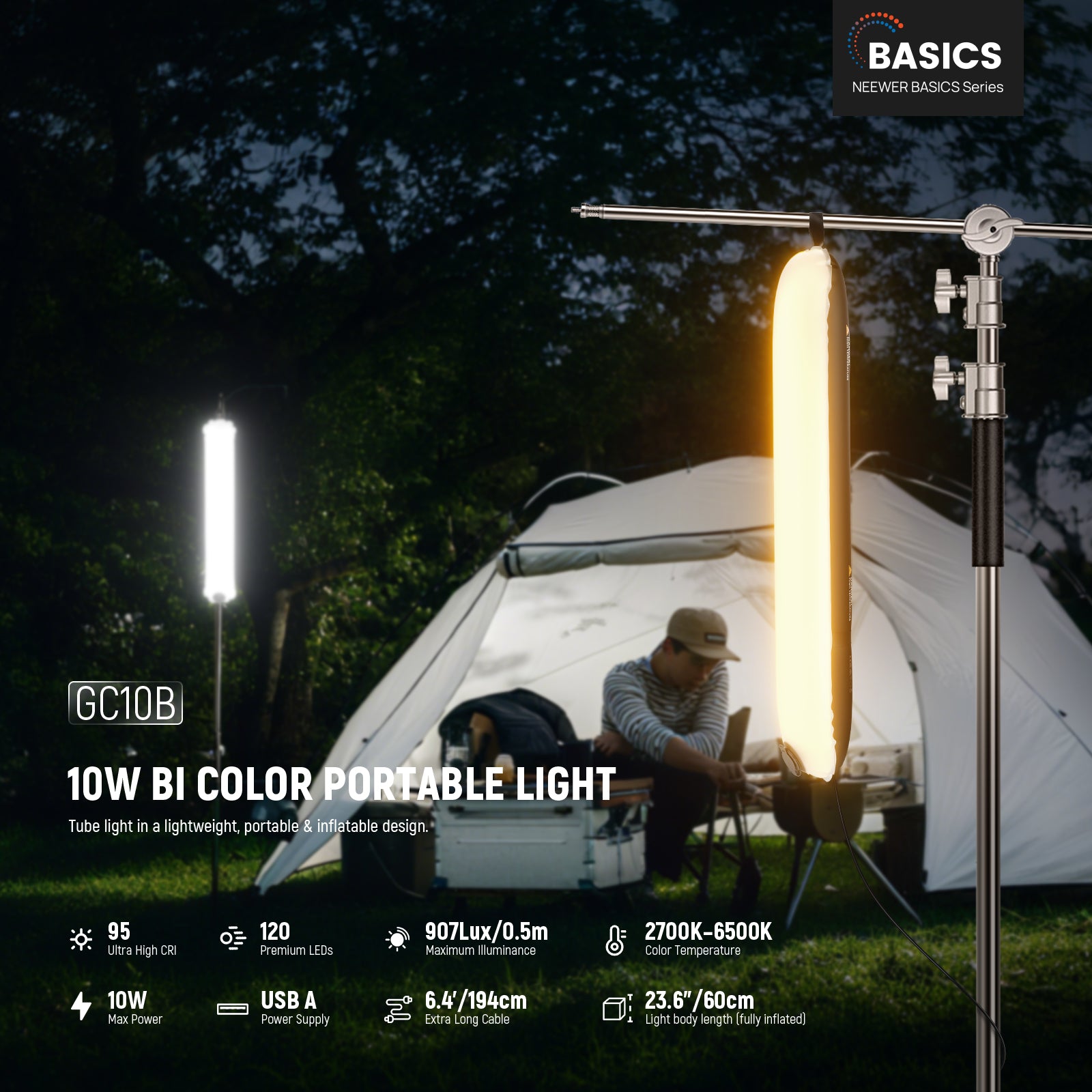 NEEWER BASICS 10W 21W Bi Color - Photography Basics reseña y precio