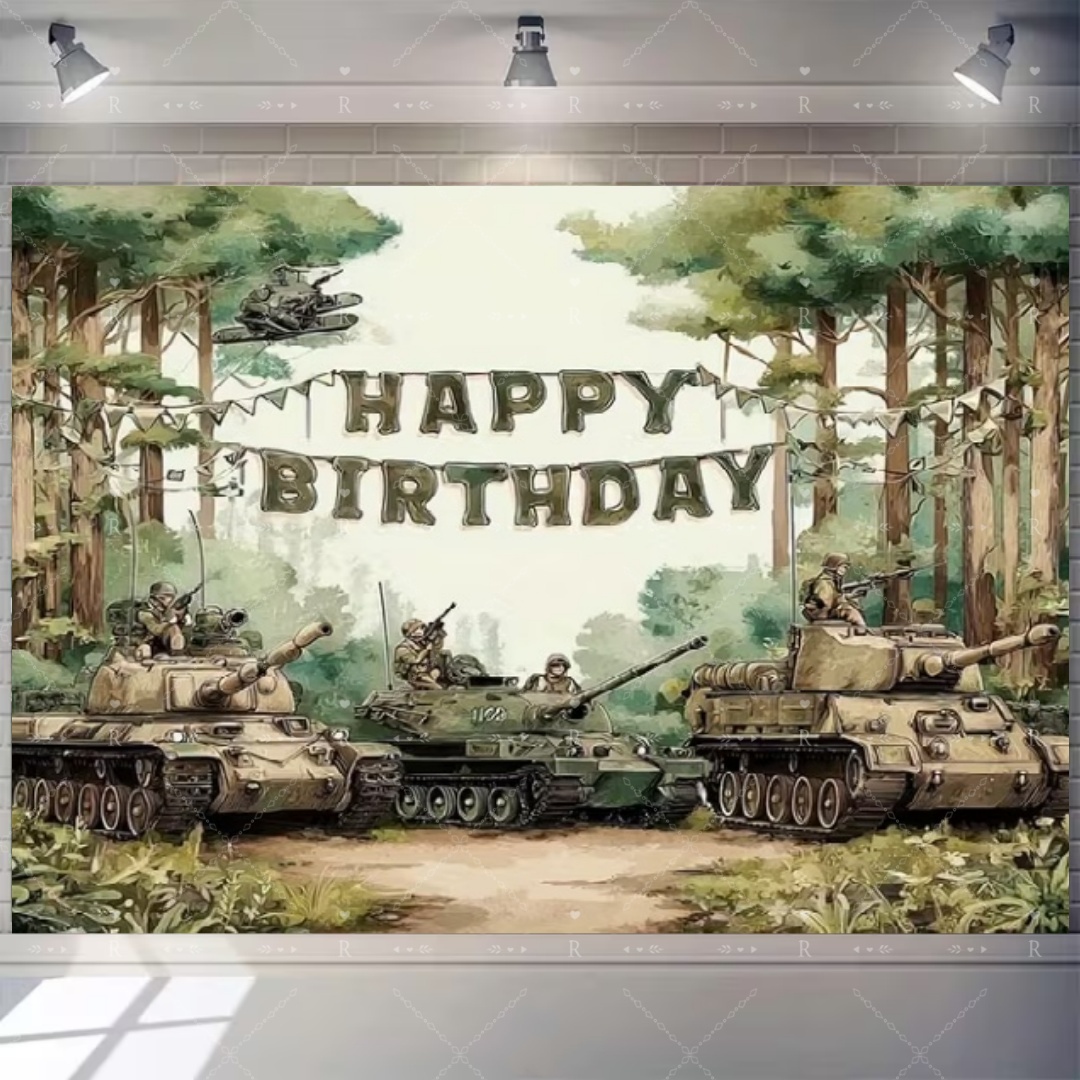 Decoración de Fiesta de Cumple - Photography Of War reseña y precio