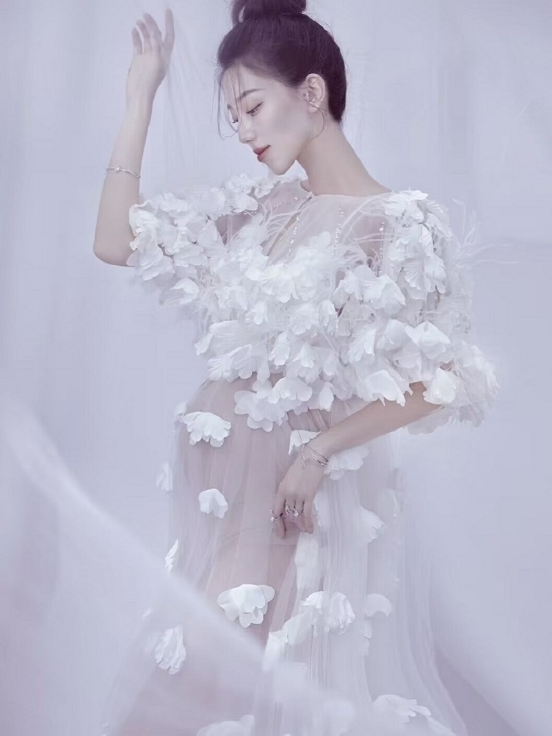 Vestido largo de tul para sesi - Photography Club reseña y precio