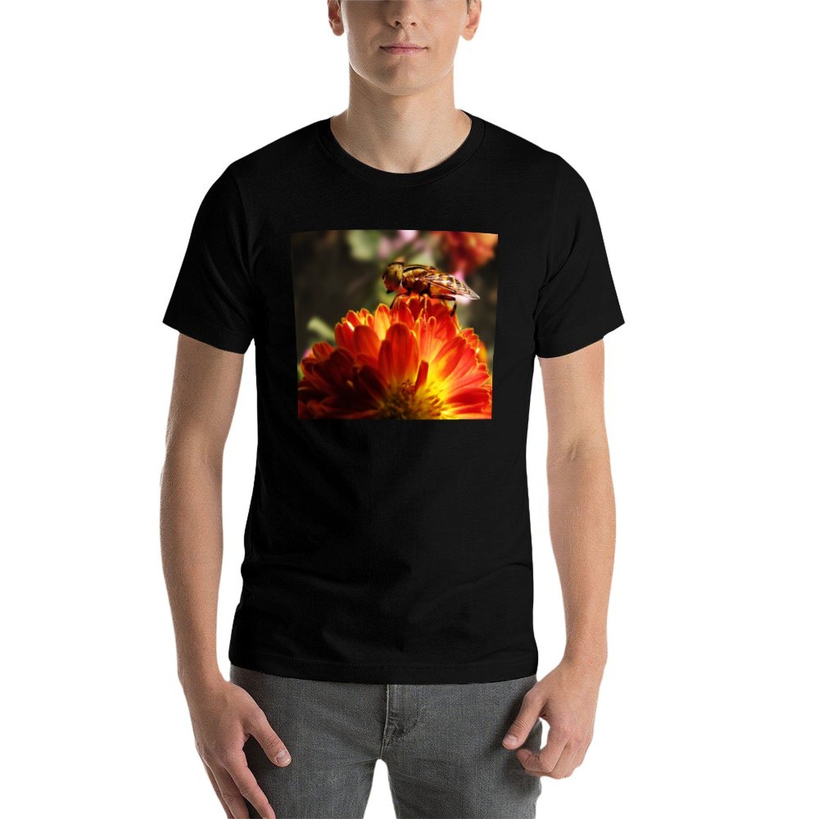Bee On Flower - Camiseta con e - Photography Basics reseña y precio